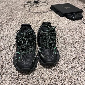 Balenciaga Black and Green Size 7 EU40